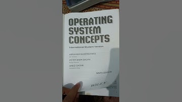 Operating System book by Abraham Silberschatz ll Operating system by Wiley #shorts #shortvideo#viral