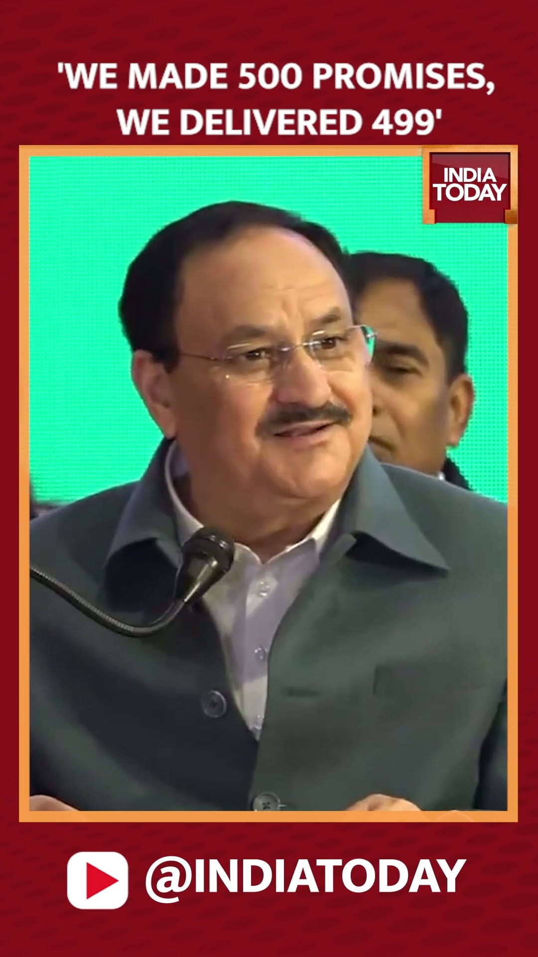 BJP National President JP Nadda Speaks On Manifesto For Delhi #shorts #jpnadda #delhielections2025