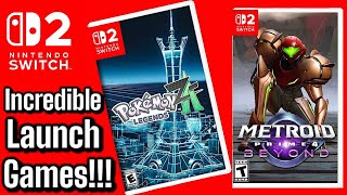 Nintendo Switch 2 LAUNCH Games Will Be INSANE!!!