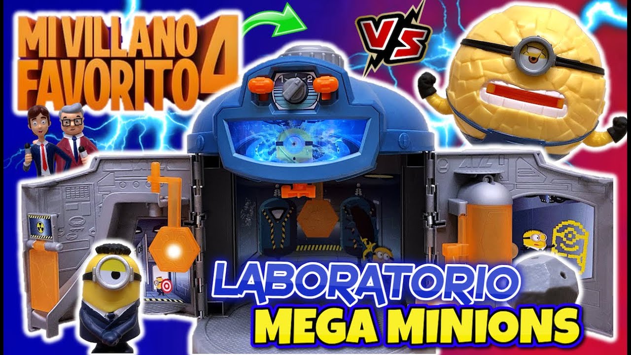 Mi Villano Favorito 4 - CÁMARA de TRANSFORMACIÓN de los MEGA MINIONS | Playset (2024) - TOY SHOTS