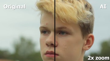 Upscaling Videos Using AI