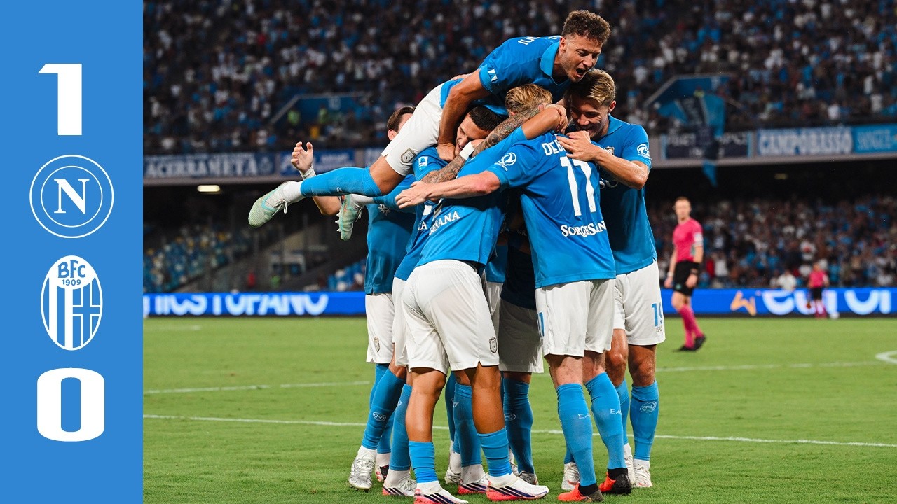 Serie A 26/27 | #NapoliBologna 1-0 | Un gol basta agli azzurri per battere i felsinei