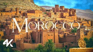 Morocco Aerial View Tour 4k Drone Scenic Relaxation