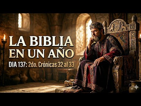 ✅ LA BIBLIA EN UN AÑO - 17 DE MAYO 2026 (DÍA 137 - 2DO. CRÓNICAS 32 AL 33)