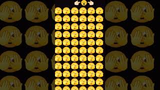 🤔fond odd emoji #youtubeshorts #emoji #emojyfind #emojichallenge #funny