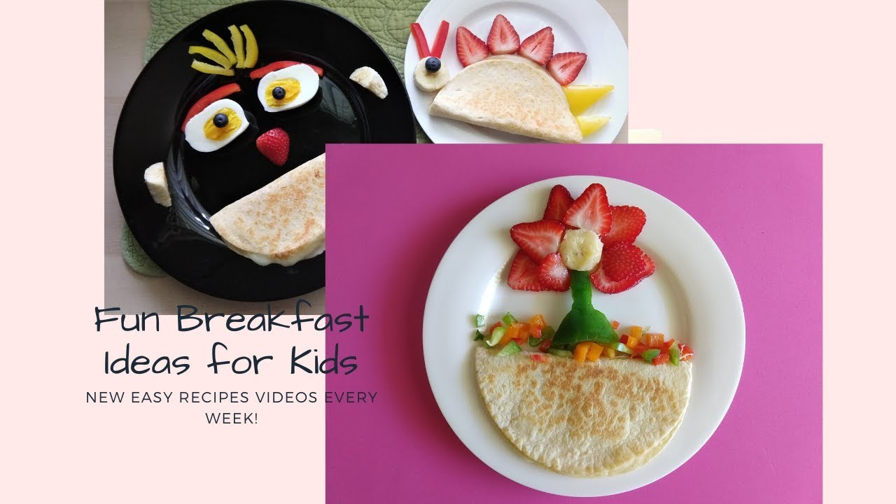 Fun Breakfast Ideas for Kids (and adults) - YouTube
