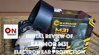 EARMOR  Ear protection. Initial range review