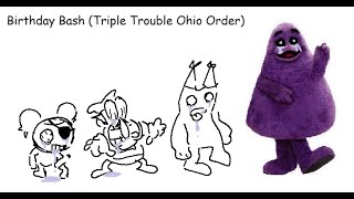 Birthday Bash Triple B Trouble Ohio Order Fnf Cover