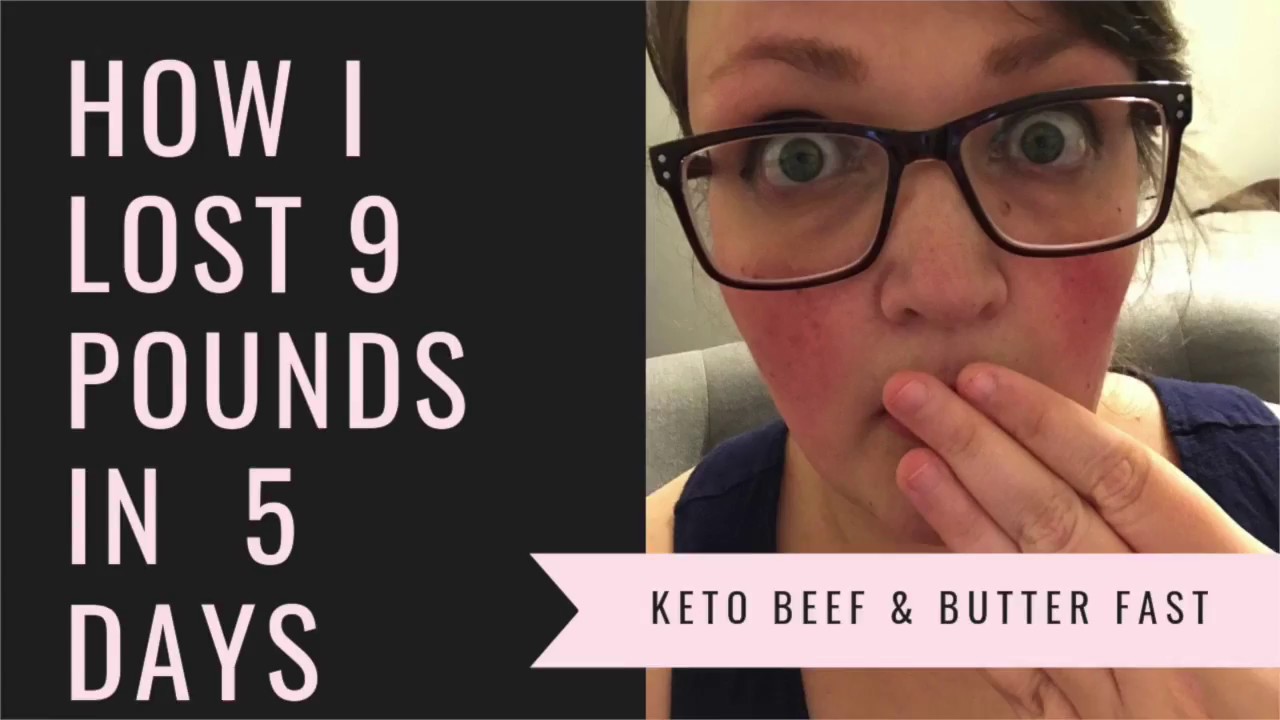 Keto Beef and Butter Fast How I lost 9 Pounds in 5 Days YouTube