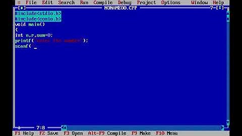 C program to display numbers in reverse order for class 12