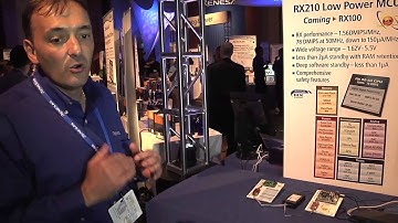 Renesas DevCon 2012: RX210 & RX100 Low Power Microcontrollers
