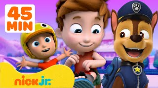 PAW Patrol | Alex' GROOTSTE en KLEINSTE avonturen! | 45 minuten | Nick Jr. Nederlands