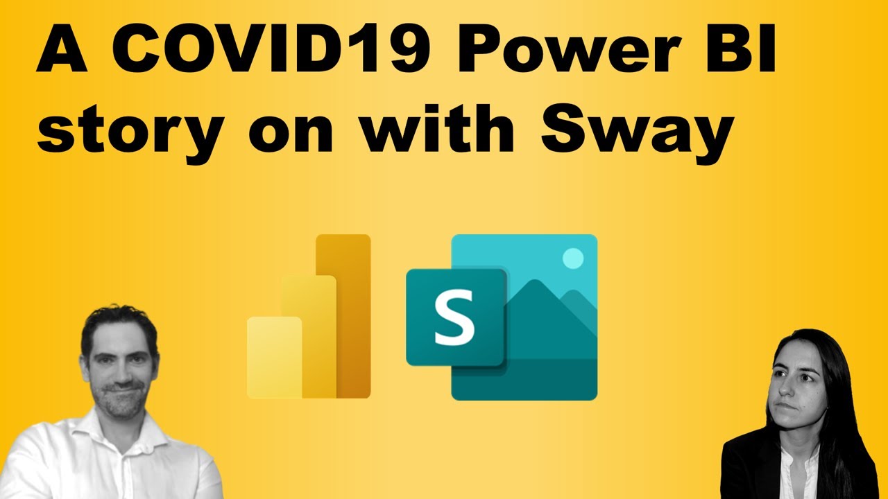 Using Sway for a Power BI COVID data story YouTube