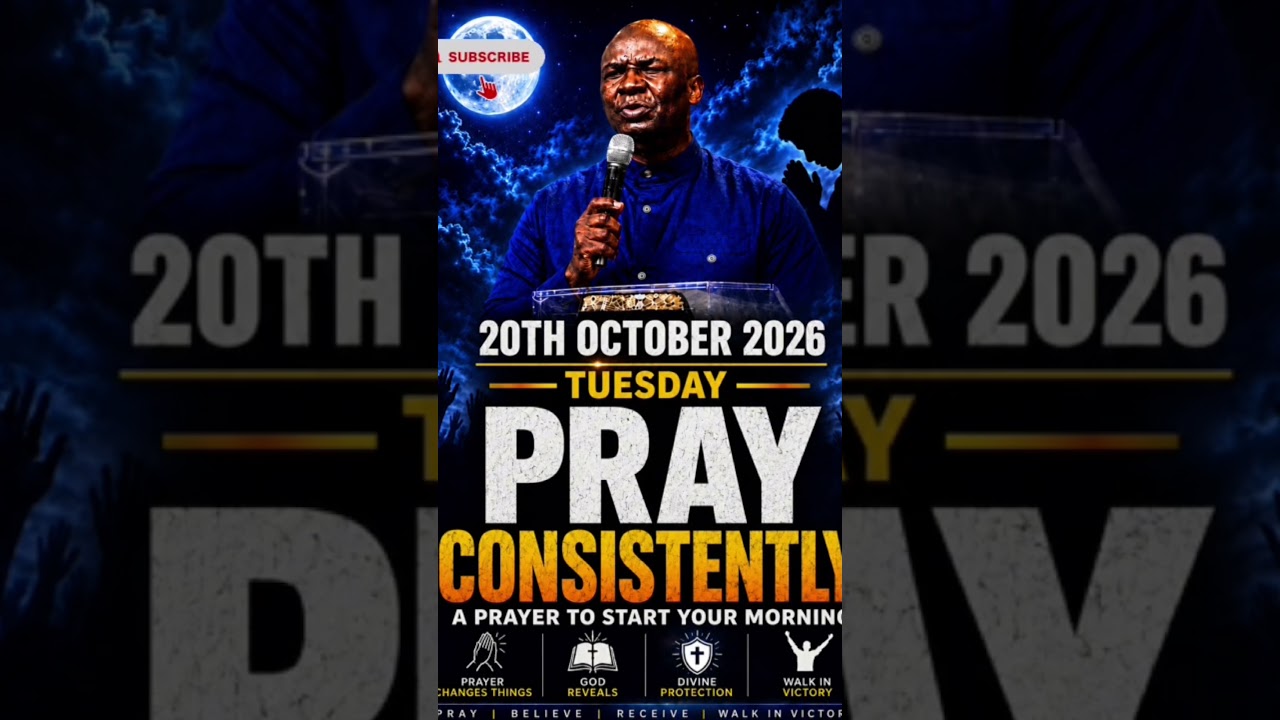 PRAY CONSISTENTLY AND FERVENTLY |APOSTLE JOSHUA SELMAN #apostlejoshuaselman