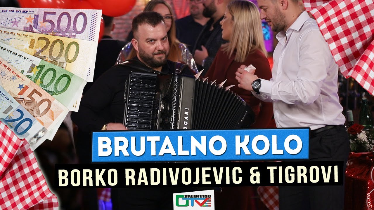 BRUTALNO KOLO   BORKO RADIVOJEVIC  TIGROVI  2022  UZIVO  OTV VALENTINO NOVOGODISNJI PROGRAM