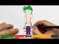 Cómo dibujar a FERB fácilmente