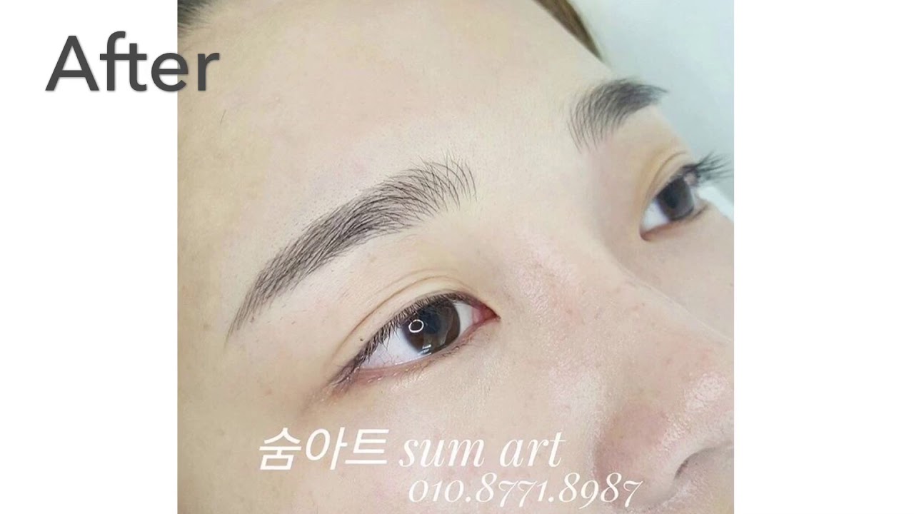 🌿Korea Eyebrow Tattoo🌿 [sumart] / beauty / makeup / famous / seoul