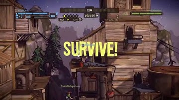 Shoot Many Robots -- 1-2: Happy Nut Road, Cliffs Survival