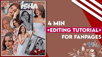 4 Min PicsArt Aesthetic Collage Edit Tutorial | Soft & Elegant Fan Edit