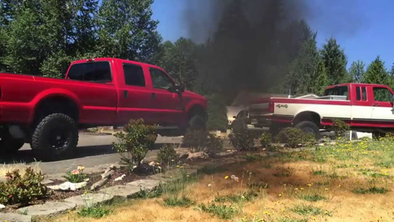 7.3L Idi Turbo Diesel Vs 6.0L Powerstroke Turbo Whistle