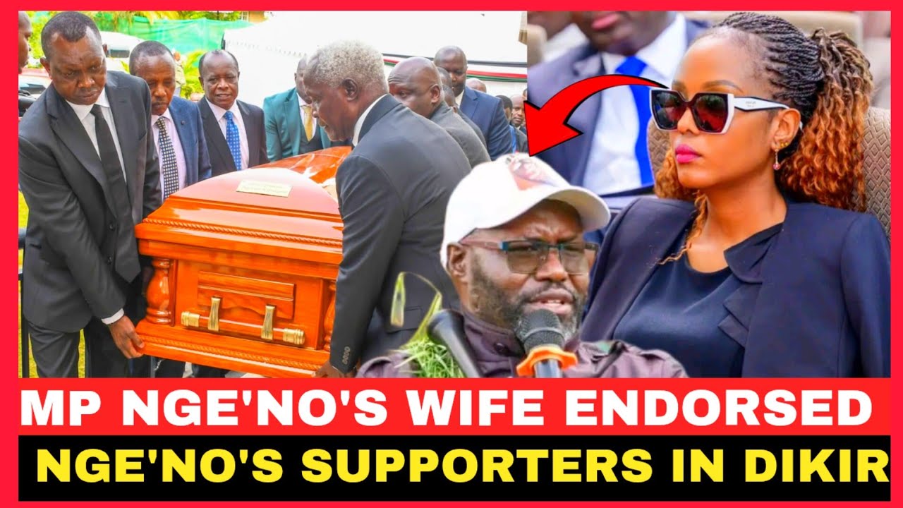 MP NGE'NO'S WIFE ENDORSED BY RESIDENTS OF EMURIA DIKIR MP 