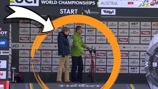 Ciclista llega tarde a la crono del mundial - Innsbruck 2018