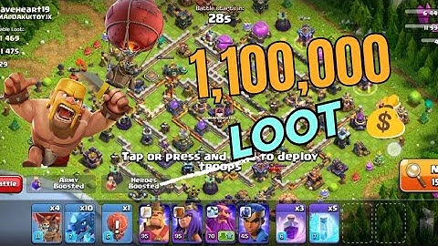 How To Get Big Loot in Every Search! 🔍1,000,000💰😱 for Clash of Clans Tips And Tricks🎮⏯️🙏🏻