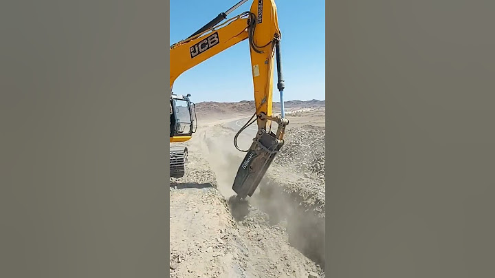 JCB 205 excavator digging work #short #jcbbackhoes