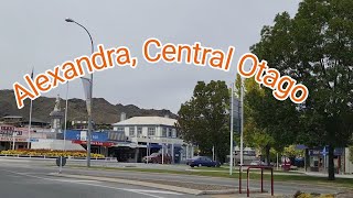 Drive Through Alexandra Town Centre, Central Otago