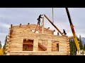 Log Home Chalet - Built in Alaska / Part 1