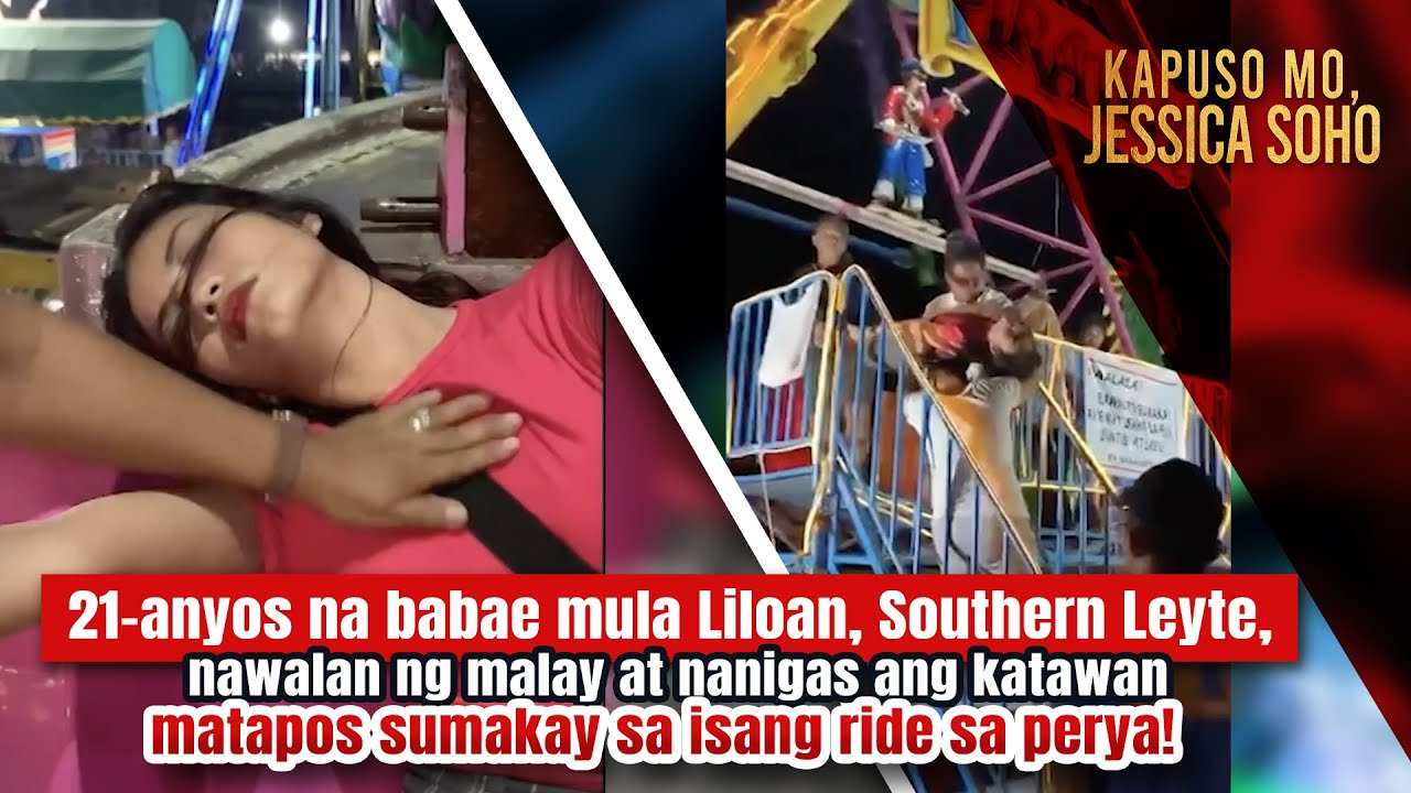 Babae, nahimatay at nanigas ang katawan matapos sumakay sa ride sa perya! | Kapuso Mo, Jessica Soho