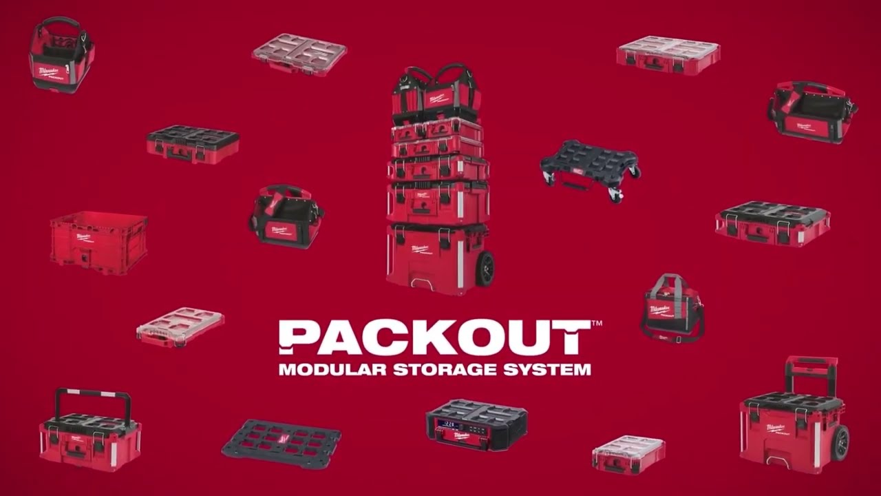 ミルウォーキー人気のPACKOUT - 最強モジュラーシステム PACKOUT 引き出し収納 (2/3段)