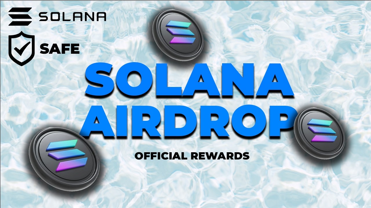 SOLANA Crypto Airdrop | How to Claim Free 5 $SOL Tokens | Full Guide ...