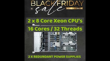 black friday 2021 HP DL380 G8