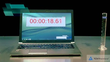 Tecra Z50 - Spill test