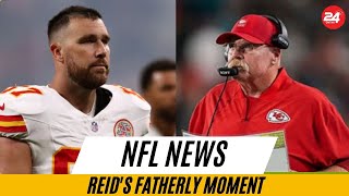 Reid's Fatherly Moment After Kelce's Scary Fall