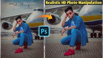 Photoshop Touch Mobile Realistic HD Photo Manipulation Editing Tutorial - PS Touch Best Tutorial 🔥