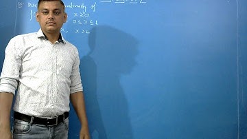 Continuity Maths Class 12th By Satendra Mishra sir