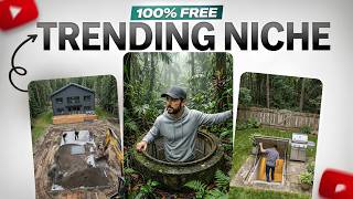 Create Viral Backyard Bunker Construction Timelapse Videos ( USING AI ONLY)