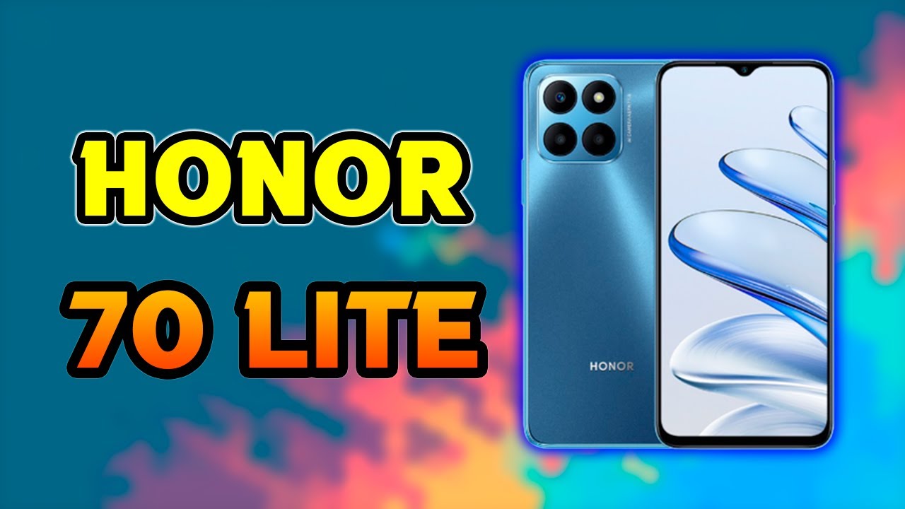 Honor 70 Lite  5G para la gama de ENTRADA 