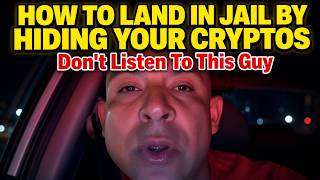 How To Land In Jail By Hiding Your Cryptos @FutureForecastingGroup