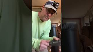How to install a 6” damper on single wall stove pipe the easy way