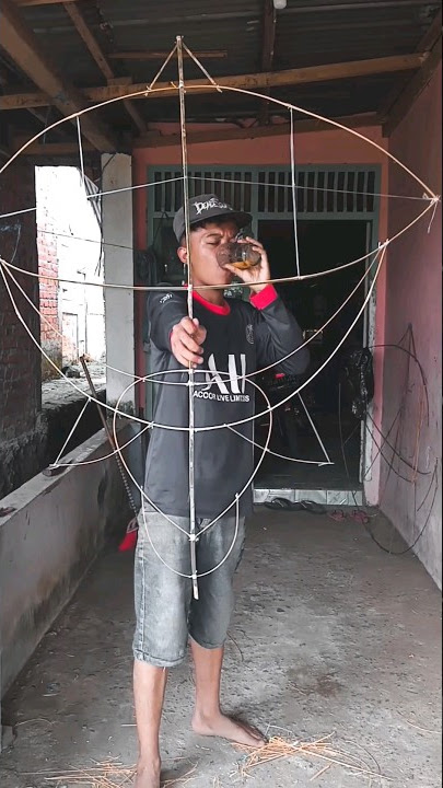 Membuat Rangka Layangan BANTENG Gess