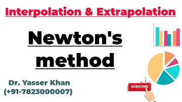 Interpolation And  Extrapolation - Newton