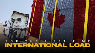 First time in CANADA and my load is OVERSIZED |Snowy weather|