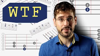 The 25 Guitar Patterns of the Major Scale (one octave)