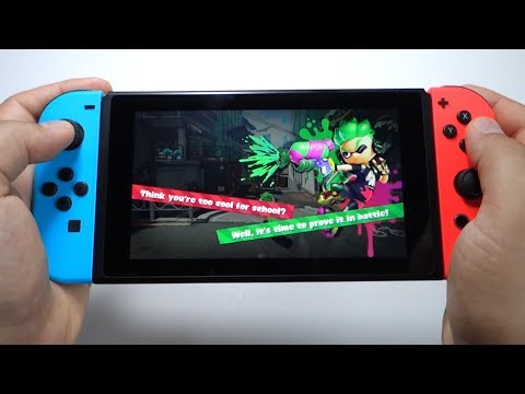 Splatoon 2 Nintendo Switch gameplay