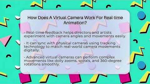 How Does A Virtual Camera Work For Real-time Animation? - The Animation Reel