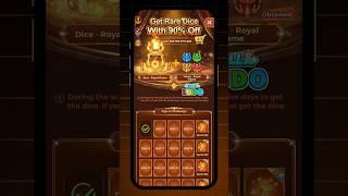 Yalla Ludo New Activity Get Rare Dice With 90% Off 🎲 | Royal Flame Dice screenshot 4