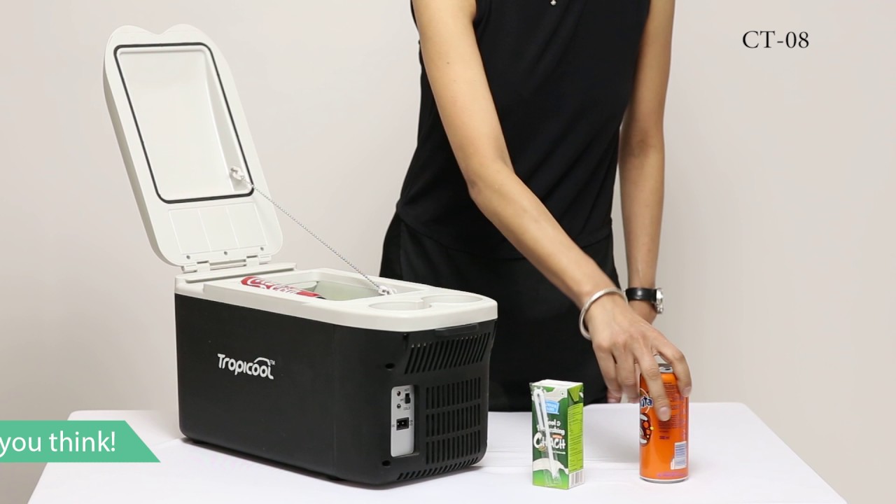 tropicool portable car fridge